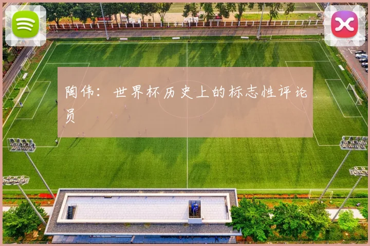 陶伟:世界杯历史上的标志性评论员